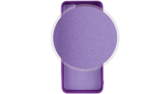 Чехол Silicone Cover Lakshmi Full Camera (AA) для Xiaomi Redmi Note 13 Pro+ Фиолетовый / Purple - фото