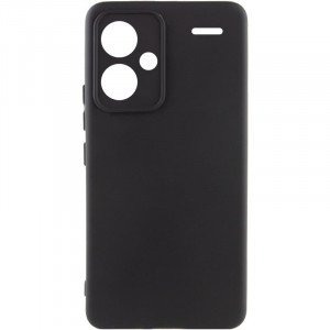 Чехол Silicone Cover Lakshmi Full Camera (AA) для Xiaomi Redmi Note 13 Pro+ Черный / Black