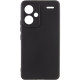 Чехол Silicone Cover Lakshmi Full Camera (AA) для Xiaomi Redmi Note 13 Pro+ Черный / Black - фото