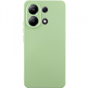 Чехол Silicone Cover Lakshmi Full Camera (AA) для Xiaomi Redmi Note 13 4G Зеленый / Pistachio