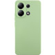 Чохол Silicone Cover Lakshmi Full Camera (AA) для Xiaomi Redmi Note 13 4G Зелений / Pistachio - фото