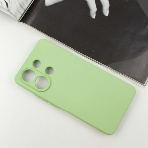 Чохол Silicone Cover Lakshmi Full Camera (AA) для Xiaomi Redmi Note 13 4G Зелений / Pistachio