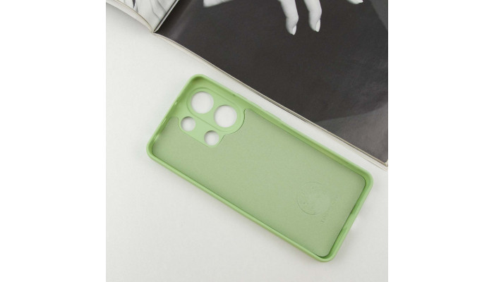 Чохол Silicone Cover Lakshmi Full Camera (AA) для Xiaomi Redmi Note 13 4G Зелений / Pistachio - фото