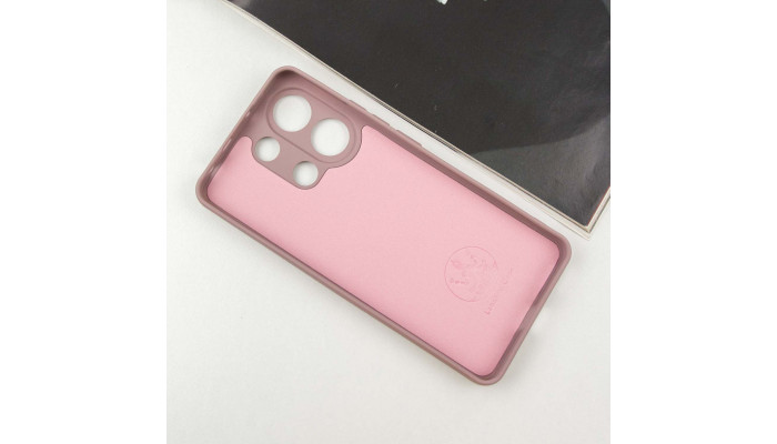 Чохол Silicone Cover Lakshmi Full Camera (AA) для Xiaomi Redmi Note 13 4G Рожевий / Pink Sand - фото