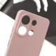 Чохол Silicone Cover Lakshmi Full Camera (AA) для Xiaomi Redmi Note 13 4G Рожевий / Pink Sand - фото