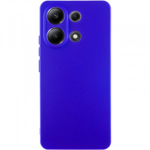 Чехол Silicone Cover Lakshmi Full Camera (AA) для Xiaomi Redmi Note 13 4G Синий / Iris