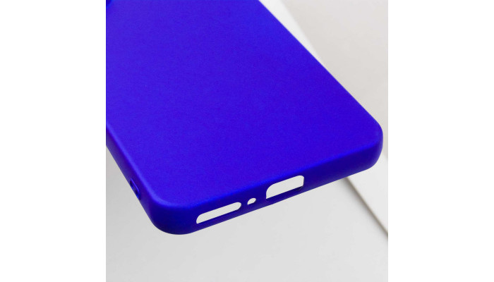 Чехол Silicone Cover Lakshmi Full Camera (AA) для Xiaomi Redmi Note 13 4G Синий / Iris - фото