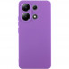 Чохол Silicone Cover Lakshmi Full Camera (AA) для Xiaomi Redmi Note 13 4G Фіолетовий / Purple