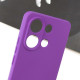 Чохол Silicone Cover Lakshmi Full Camera (AA) для Xiaomi Redmi Note 13 4G Фіолетовий / Purple - фото