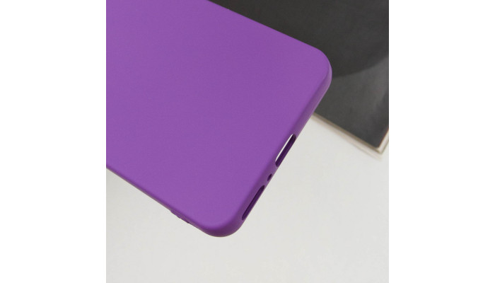 Чохол Silicone Cover Lakshmi Full Camera (AA) для Xiaomi Redmi Note 13 4G Фіолетовий / Purple - фото