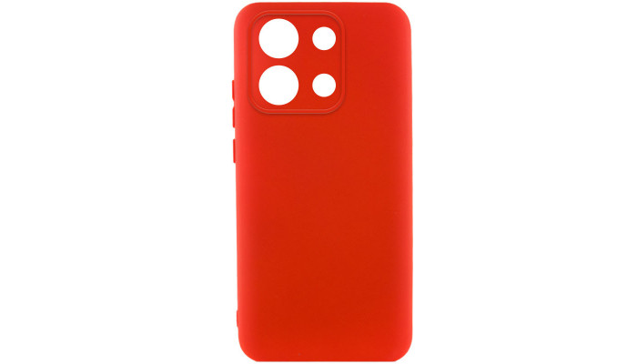 Чехол Silicone Cover Lakshmi Full Camera (AA) для Xiaomi Redmi Note 13 Pro 4G / Poco M6 Pro 4G Красный / Red - фото