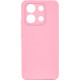 Чохол Silicone Cover Lakshmi Full Camera (AA) для Xiaomi Redmi Note 13 Pro 4G / Poco M6 Pro 4G Рожевий / Pink - фото