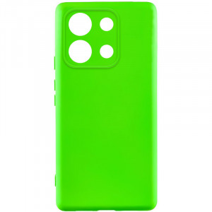 Чохол Silicone Cover Lakshmi Full Camera (AA) для Xiaomi Redmi Note 13 Pro 4G / Poco M6 Pro 4G Салатовий / Neon Green