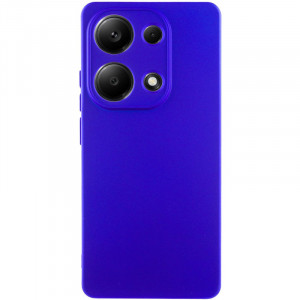 Чохол Silicone Cover Lakshmi Full Camera (AA) для Xiaomi Redmi Note 13 Pro 4G / Poco M6 Pro 4G Синій / Iris