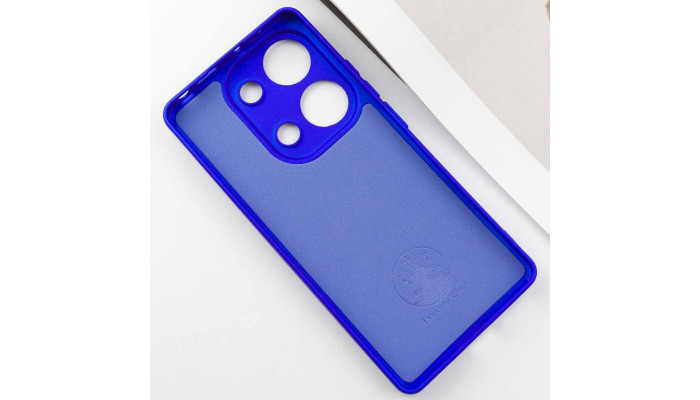 Чехол Silicone Cover Lakshmi Full Camera (AA) для Xiaomi Redmi Note 13 Pro 4G / Poco M6 Pro 4G Синий / Iris - фото