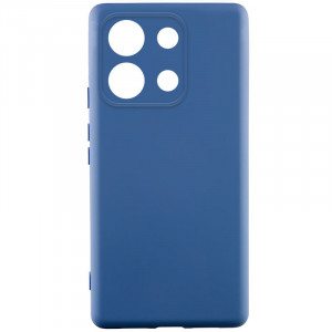 Чехол Silicone Cover Lakshmi Full Camera (AA) для Xiaomi Redmi Note 13 Pro 4G / Poco M6 Pro 4G Синий / Navy Blue