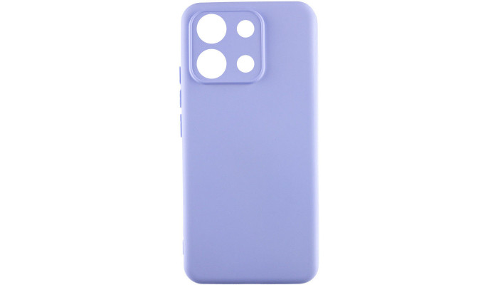 Чохол Silicone Cover Lakshmi Full Camera (AA) для Xiaomi Redmi Note 13 Pro 4G / Poco M6 Pro 4G Бузковий / Dasheen - фото