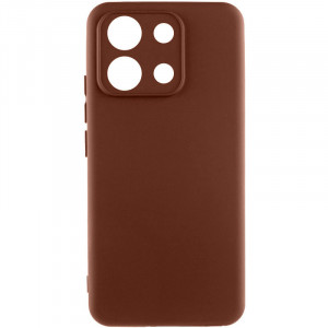 Чехол Silicone Cover Lakshmi Full Camera (AA) для Xiaomi Redmi Note 13 Pro 4G / Poco M6 Pro 4G Коричневый / Brown