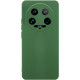 Чохол Silicone Cover Lakshmi Full Camera (AA) для Xiaomi 14 Ultra Зелений / Dark green - фото