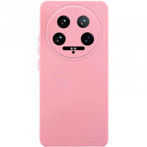 Чохол Silicone Cover Lakshmi Full Camera (AA) для Xiaomi 14 Ultra Рожевий / Pink