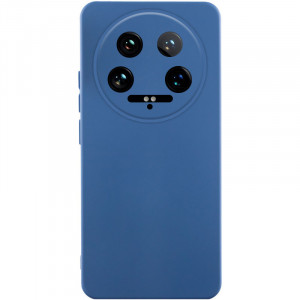 Чохол Silicone Cover Lakshmi Full Camera (AA) для Xiaomi 14 Ultra Синій / Navy Blue