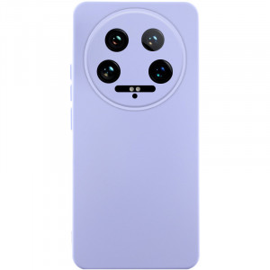 Чохол Silicone Cover Lakshmi Full Camera (AA) для Xiaomi 14 Ultra Бузковий / Dasheen