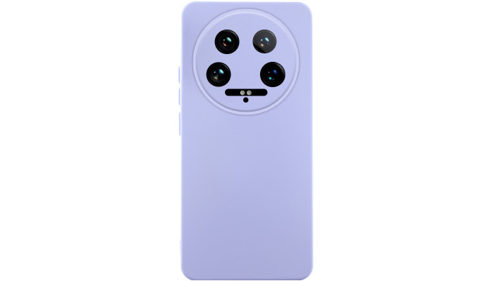 Чохол Silicone Cover Lakshmi Full Camera (AA) для Xiaomi 14 Ultra Бузковий / Dasheen - фото