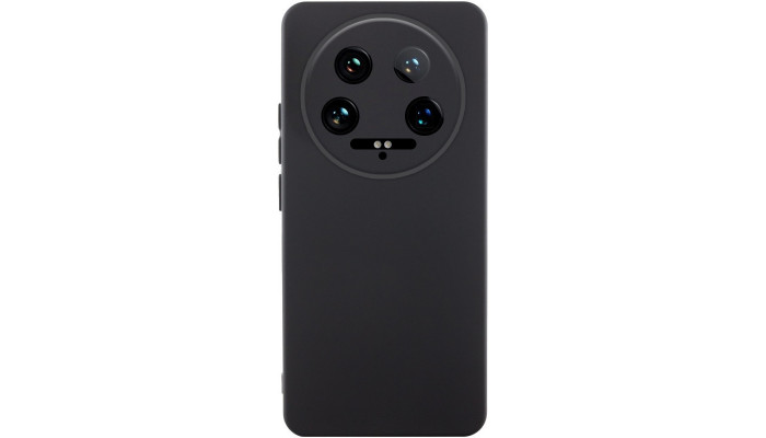 Чохол Silicone Cover Lakshmi Full Camera (AA) для Xiaomi 14 Ultra Чорний / Black - фото