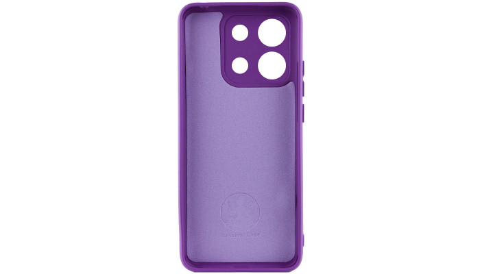 Чохол Silicone Cover Lakshmi Full Camera (AA) для Xiaomi Poco X6 / Note 13 Pro 5G Фіолетовий / Purple - фото