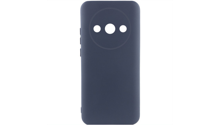 Чохол Silicone Cover Lakshmi Full Camera (AA) для Xiaomi Redmi A3 Синій / Midnight Blue - фото