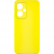 Чохол Silicone Cover Lakshmi Full Camera (AA) для Xiaomi Redmi 13 4G / Poco M6 4G Жовтий / Flash