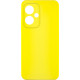 Чохол Silicone Cover Lakshmi Full Camera (AA) для Xiaomi Redmi 13 4G / Poco M6 4G Жовтий / Flash - фото