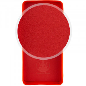 Чехол Silicone Cover Lakshmi Full Camera (AA) для Xiaomi Redmi 13 4G / Poco M6 4G Красный / Red