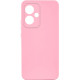 Чехол Silicone Cover Lakshmi Full Camera (AA) для Xiaomi Redmi 13 4G / Poco M6 4G Розовый / Pink - фото