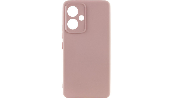 Чехол Silicone Cover Lakshmi Full Camera (AA) для Xiaomi Redmi 13 4G / Poco M6 4G Розовый / Pink Sand - фото