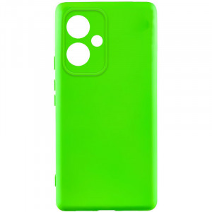 Чохол Silicone Cover Lakshmi Full Camera (AA) для Xiaomi Redmi 13 4G / Poco M6 4G Салатовий / Neon Green