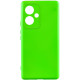 Чохол Silicone Cover Lakshmi Full Camera (AA) для Xiaomi Redmi 13 4G / Poco M6 4G Салатовий / Neon Green - фото