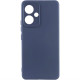 Чехол Silicone Cover Lakshmi Full Camera (AA) для Xiaomi Redmi 13 4G / Poco M6 4G Синий / Midnight Blue - фото