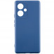 Чохол Silicone Cover Lakshmi Full Camera (AA) для Xiaomi Redmi 13 4G / Poco M6 4G Синій / Navy Blue