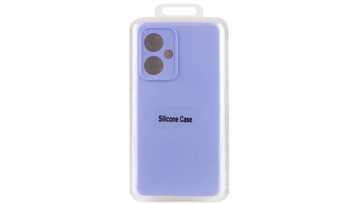 Чехол Silicone Cover Lakshmi Full Camera (AA) для Xiaomi Redmi 13 4G / Poco M6 4G Сиреневый / Dasheen - фото