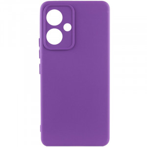 Чехол Silicone Cover Lakshmi Full Camera (AA) для Xiaomi Redmi 13 4G / Poco M6 4G Фиолетовый / Purple