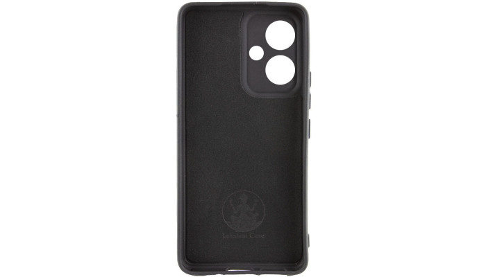 Чехол Silicone Cover Lakshmi Full Camera (AA) для Xiaomi Redmi 13 4G / Poco M6 4G Черный / Black - фото