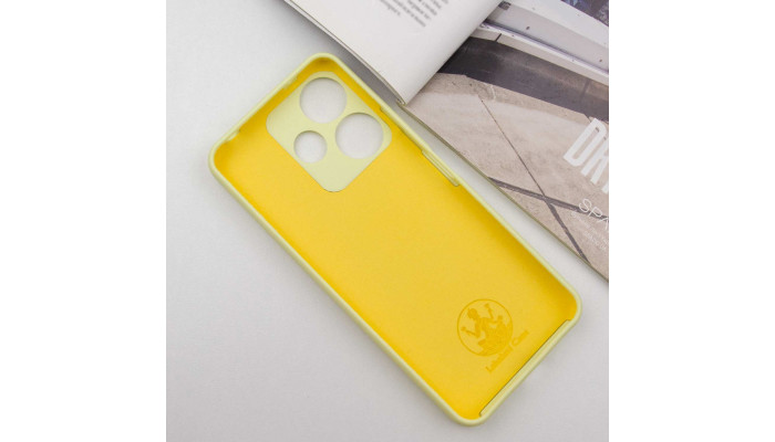 Чохол Silicone Cover Lakshmi Full Camera (AA) для Xiaomi Redmi 13 4G / Poco M6 4G Жовтий / Mellow Yellow - фото