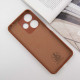 Чехол Silicone Cover Lakshmi Full Camera (AA) для Xiaomi Redmi 13 4G / Poco M6 4G Коричневый / Brown - фото