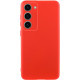 Чехол Silicone Cover Lakshmi Full Camera (AA) для Samsung Galaxy S24 FE Красный / Red - фото