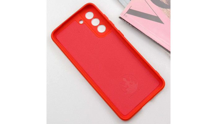 Чехол Silicone Cover Lakshmi Full Camera (AA) для Samsung Galaxy S24 FE Красный / Red - фото