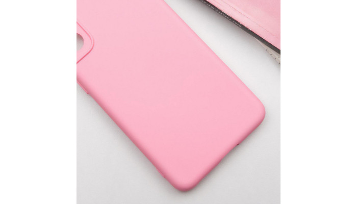 Чехол Silicone Cover Lakshmi Full Camera (AA) для Samsung Galaxy S24 FE Розовый / Pink - фото