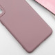 Чехол Silicone Cover Lakshmi Full Camera (AA) для Samsung Galaxy S24 FE Розовый / Pink Sand - фото