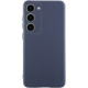 Чохол Silicone Cover Lakshmi Full Camera (AA) для Samsung Galaxy S24 FE Синій / Midnight blue - фото