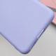 Чохол Silicone Cover Lakshmi Full Camera (AA) для Samsung Galaxy S24 FE Бузковий / Dasheen - фото